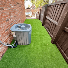 Artificial-Turf-Dog-Run-Side-Yard-Installation-in-Highland-Village-TX 1